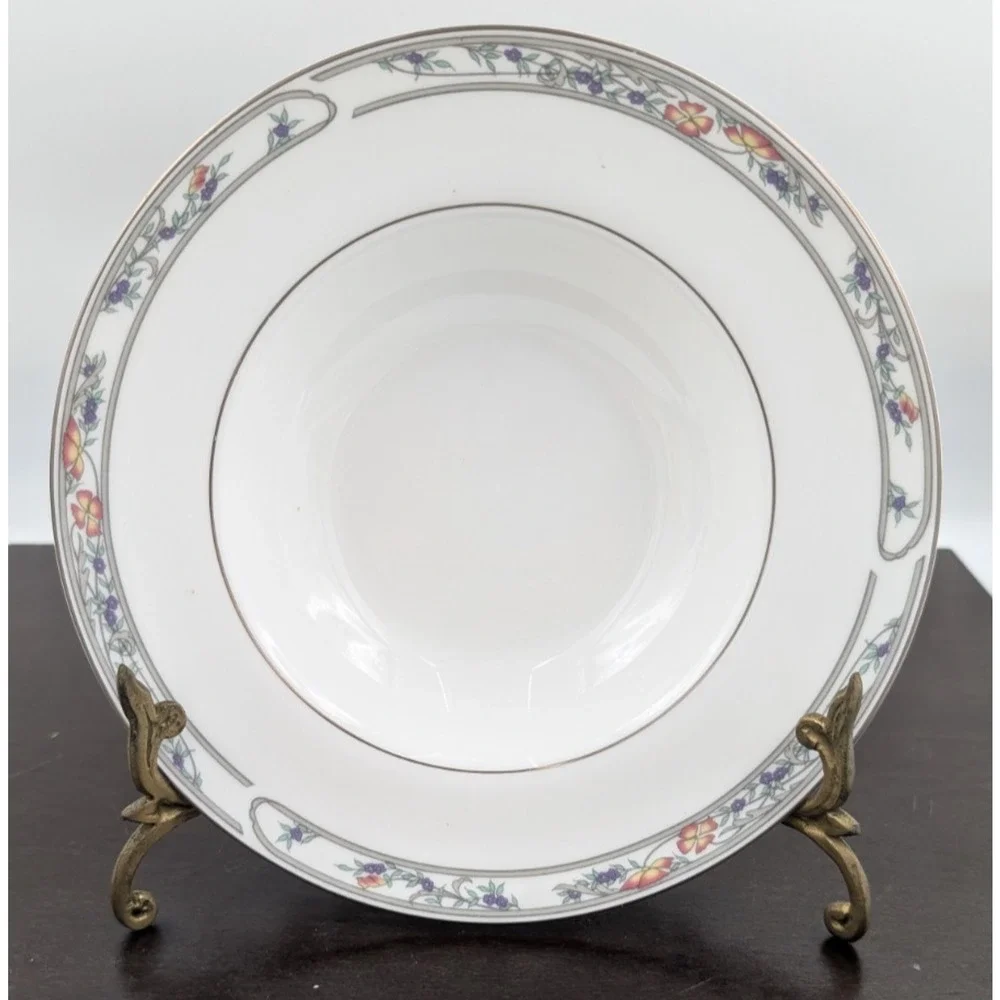 Royal Doulton Arlington Rimmed Soup Bowl Set of 10 Bowls 8